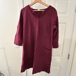 Smoking Lily peony print dress